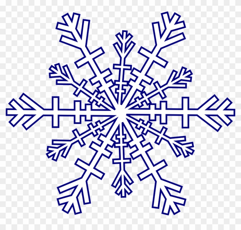 Snow Flake Art 10, Buy Clip Art - Butiran Salju Vector #413885