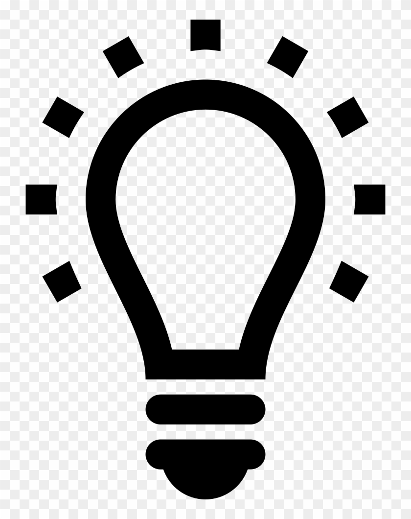 Png File - Light Bulb Icon Vector #414037