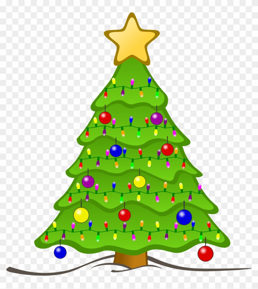 Christmas Tree Clipart Christmastree - Christmas Tree Pillow Case #415463