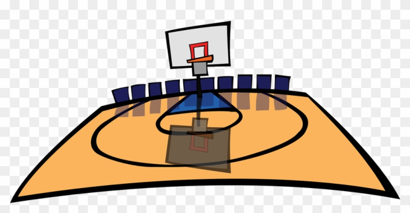 Finding A Boy's Safe Place - Png Basketball Court #415572
