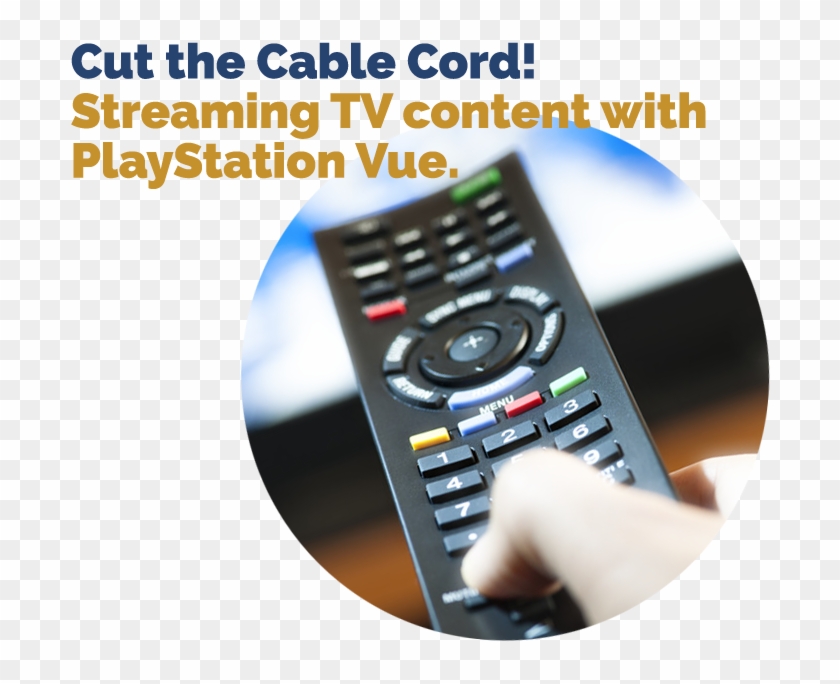Playstation Vue Works With Playstation But It Also - College-going Youth And Values #416003