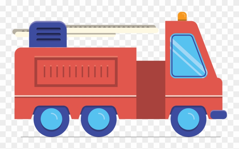 Car Fire Engine Vehicle - รถ พยาบาล ไลน์ ภาพ การ์ตูน #416258