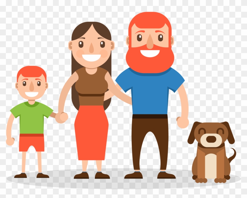 Cartoon Happy Family - Cartoon Family Transparent #416445