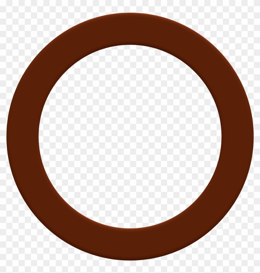 Circle Clipart Brown Pencil And In Color Circle Clipart - Narguile #417000
