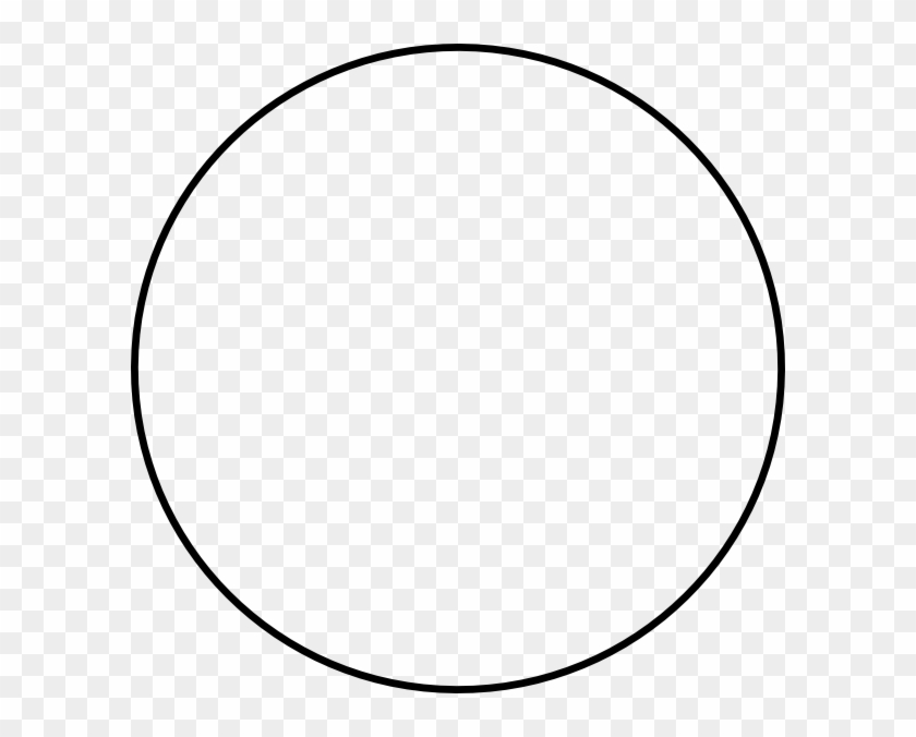 Circle Clipart Circle Outline - Circulo Branco Png #417014