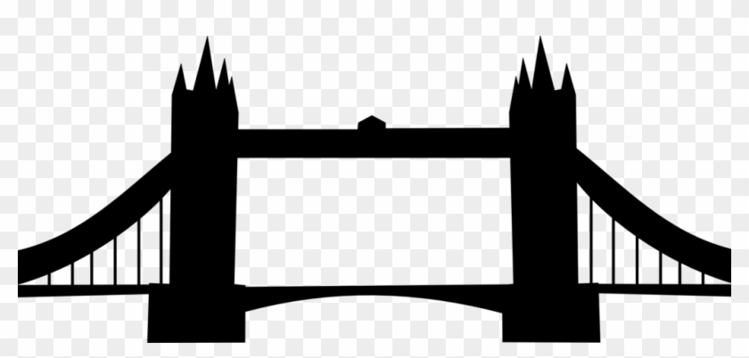 Tower Bridge Silhouette By Perplexedpegasus On Deviantart - Bridge Silhouette #417166