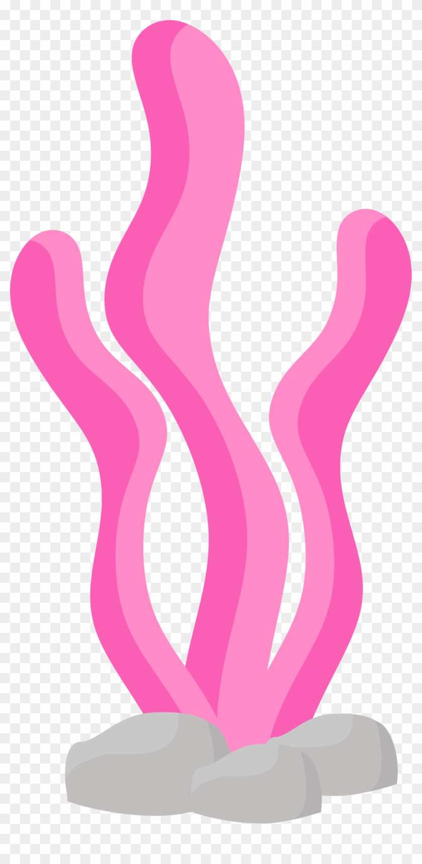 Seaweed - Pink Seaweed Clipart #417302