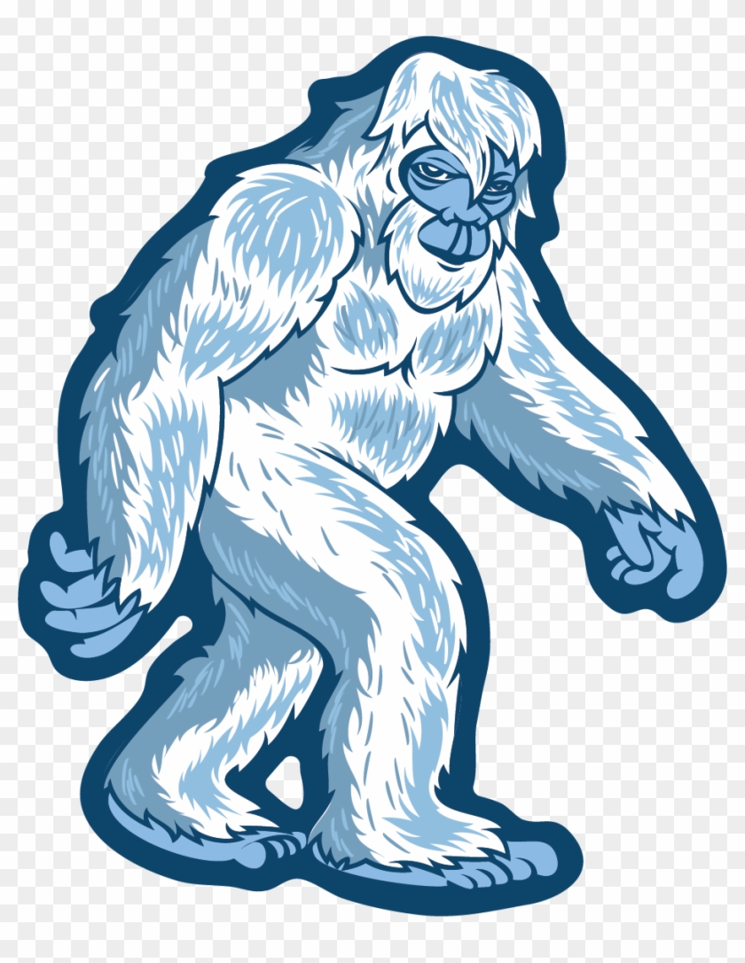 Yeti Stroll Sticker,all Weather Premium Vinyl Sticker - Yeti Snowman Sticker #417719