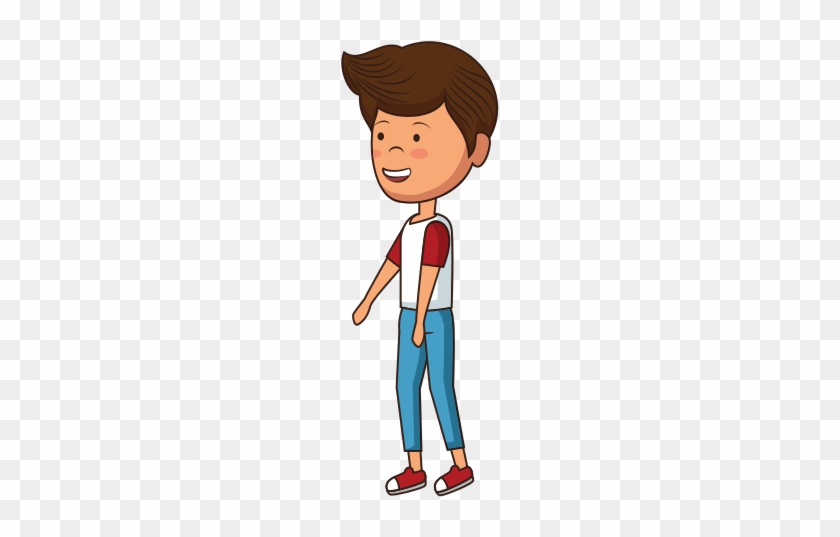 Young Man Cartoon - Icon #418190