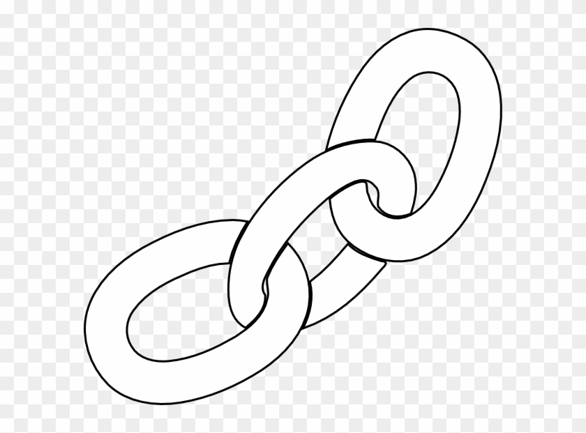 Chain Clip Art At Clker Com Vector Clip Art Online - Colouring Page Of Chain #418215