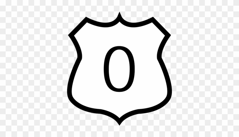 Highway Symbols Clipart - Route Sign Vector #418627