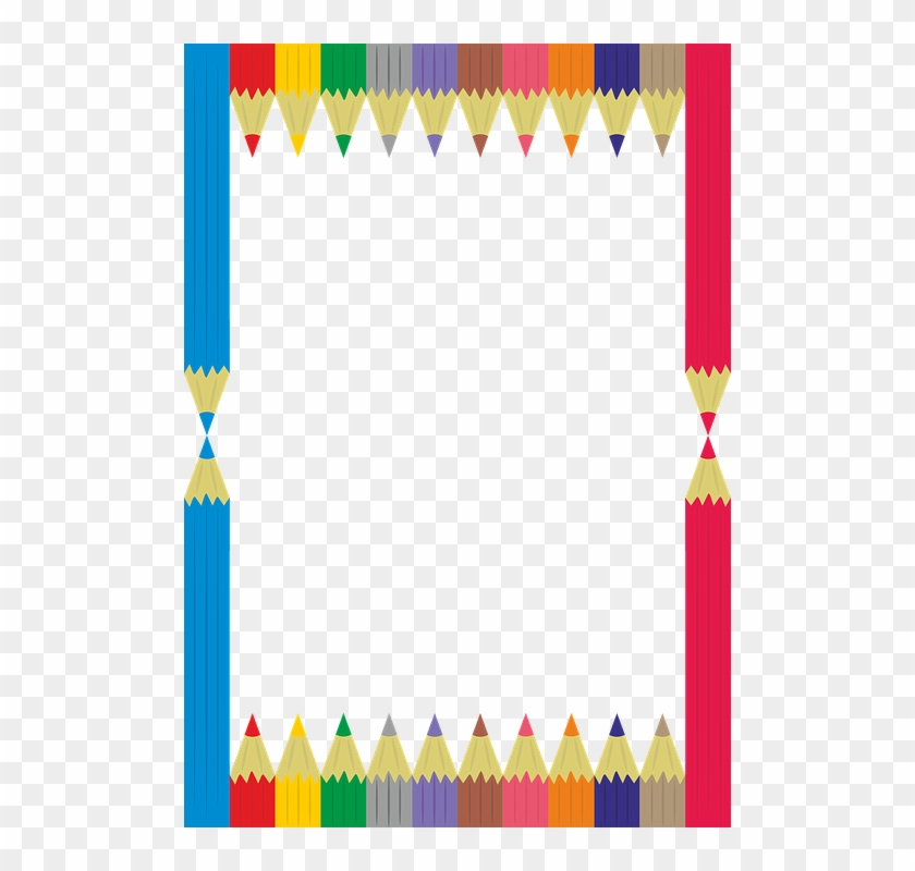 Frame, Outline, Stationery, Pens, Colored Pencils - Rahmen Stifte #418721