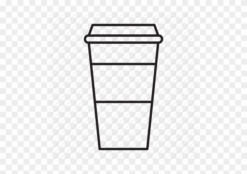Starbucks Clipart Black And White - Starbucks Coffee Cup Vector #418855