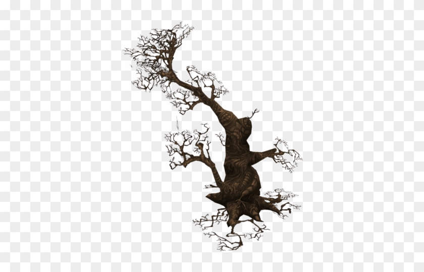 Low Poly Dead Tree Set 3d Model Low-poly Obj Fbx Ma - Illustration #419050