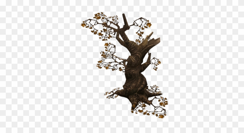 Low Poly Dead Tree Set 3d Model Low-poly Obj Fbx Ma - Low Poly #419055