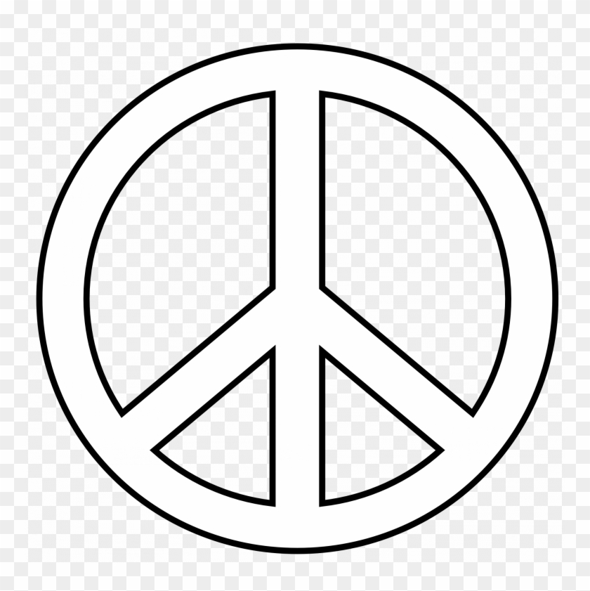 Download Endearing Peace Sign Images Free Clip Art - Download Endearing Peace Sign Images Free Clip Art #420333