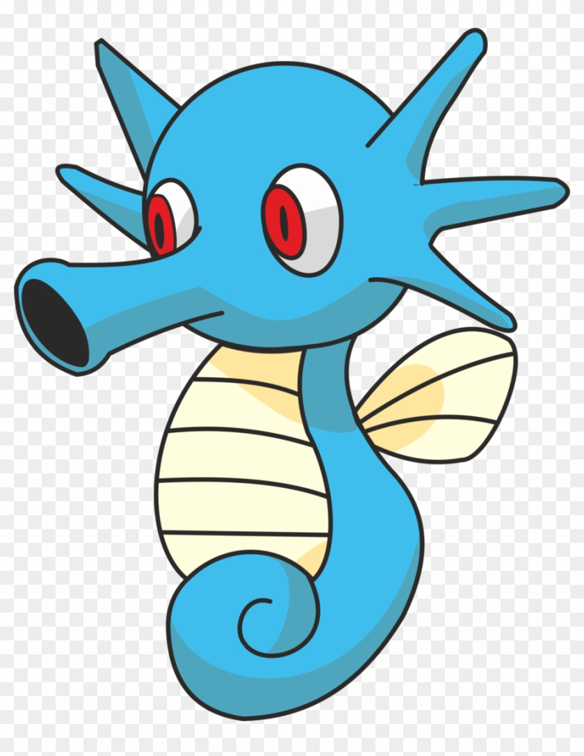 Horsea By Treilla On Deviantart - Clipart Pokemon #420730