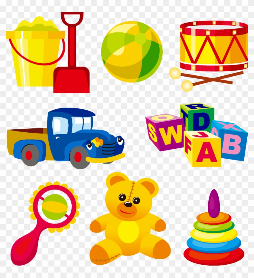 Toy Cartoon Clip Art - Toy Vector #420954
