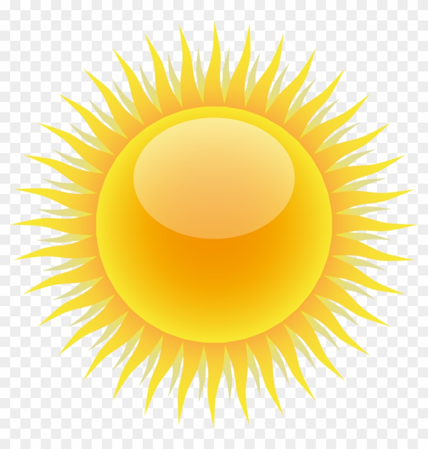 Rising Sun Clipart - Hd Image Of Sun #68412