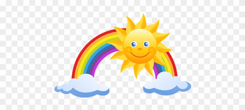 Screen A Fairy Tale The Sun Sweetheart Col - Rainbow With Sun Png #68481