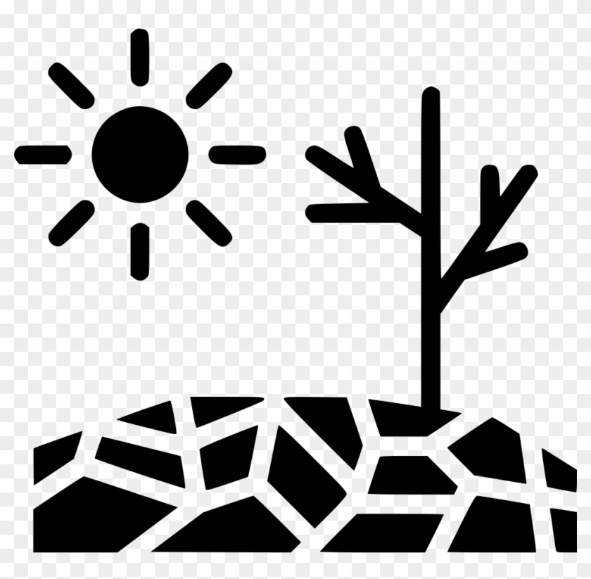 Drought Disaster Sun Comments - Drought Clipart Black And White #68950