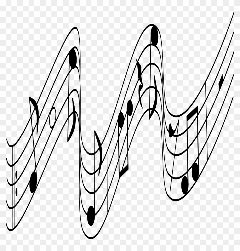 Clipart - Musical Staff - Clip Art Music Notes #69263
