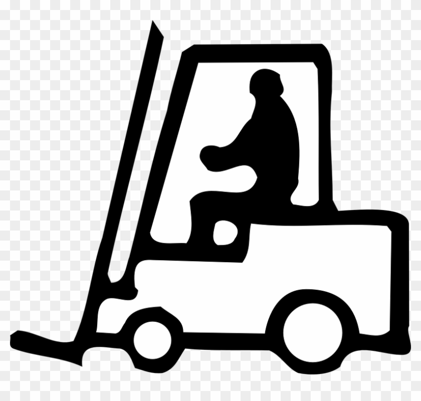 Fork Lift Clip Art #70238