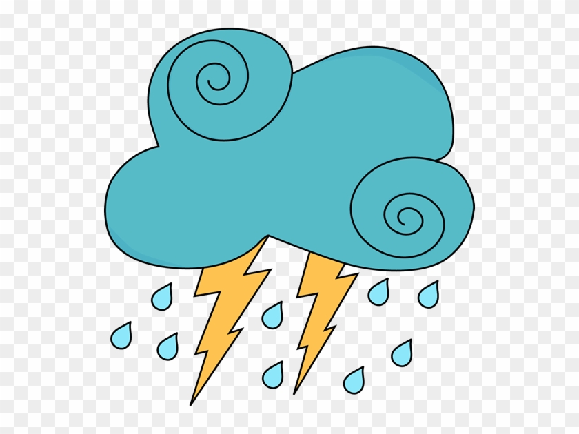 Blue Cloud Clipart - Raining Clouds Clip Art #70247