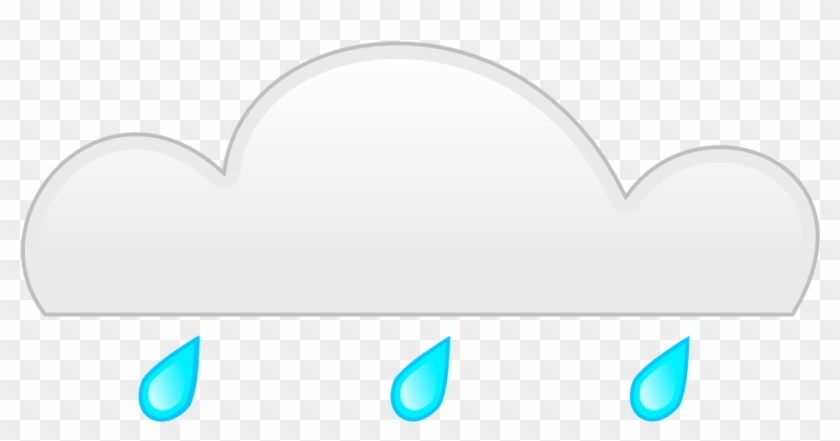 Rain Cloud Gray Blue Raindrops Season Climate - Vectores Flotantes En Png Nubes Azul #70863