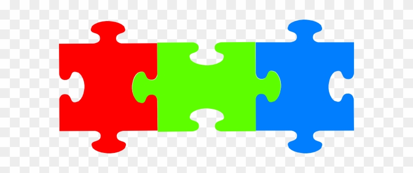 Puzzle Pieces Clip Art - 3 Puzzle Pieces Png #71750