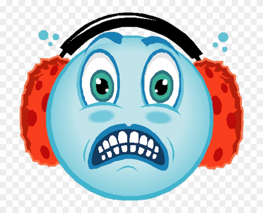 Smileys Clipart Cold - Cold Face Clip Art #71846