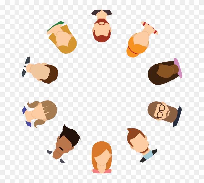 People's Heads Rotating - Research #71879