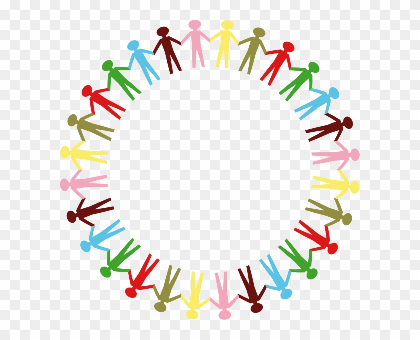 Clipart Of Unity Clip Art At Clker Com Vector Online - Circle Of People Holding Hands #72006