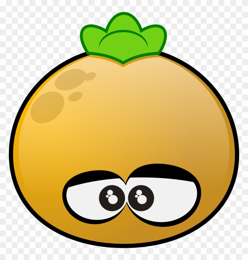 Cartoon Head Clip Art Free Vector - การ์ตูน ผัก ผล ไม้ #72104