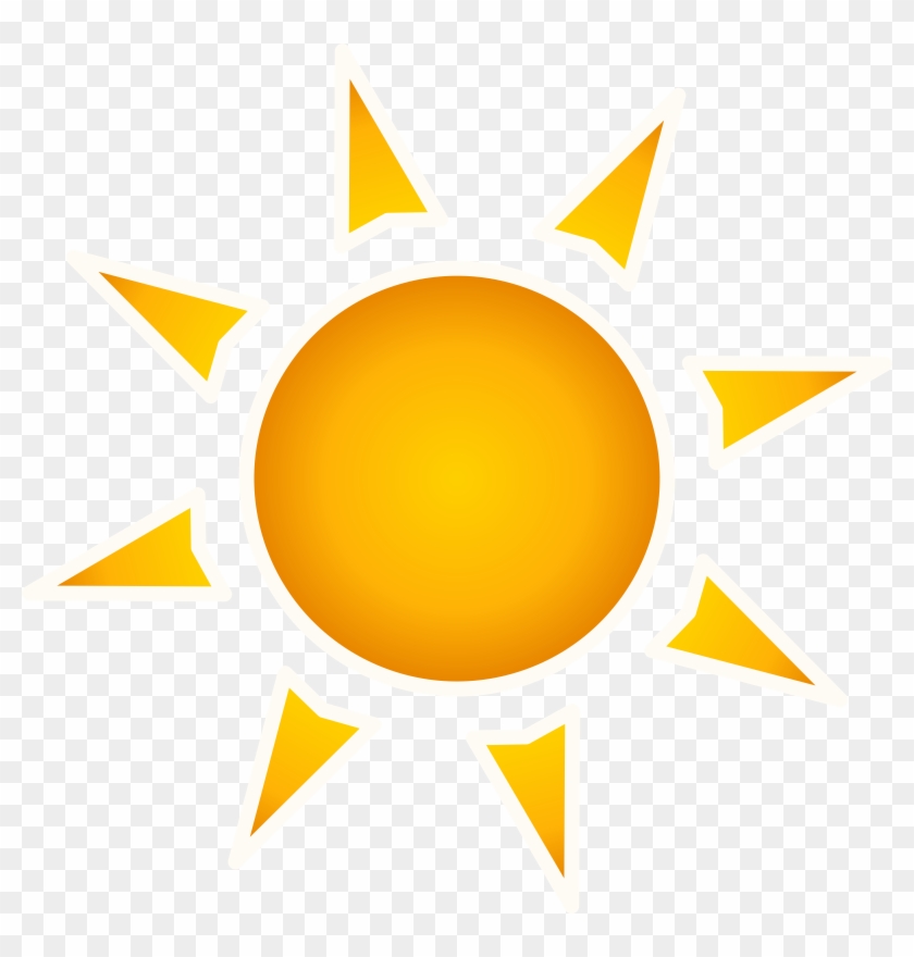 Clipart - Sun - Sole - Sun With Rays Clipart #72526