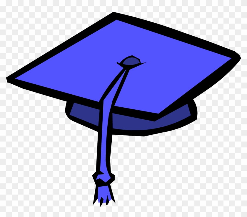 Images For Graduation Cap Png - Blue Graduation Cap Clipart #72681