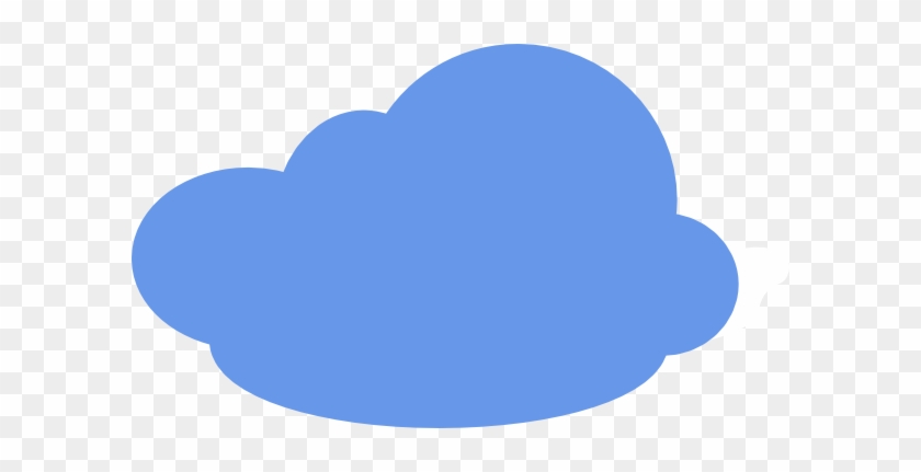 Blue Cloud Cartoon Png #72939