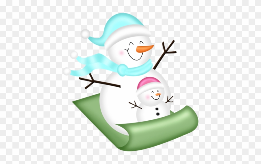 ○‿✿⁀winter‿✿⁀○ - Dessin De Luge Bonhomme De Neige #74099