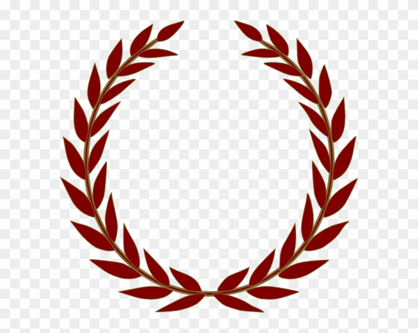 Olive Branch Monogram Clip Art At Clkercom Vector - Laurel Wreath Vector Psd #74135