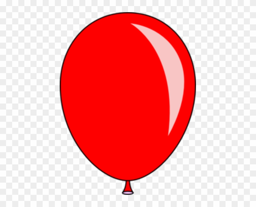 Red Balloon Cliparts - Red And Blue Balloon Clipart #74227