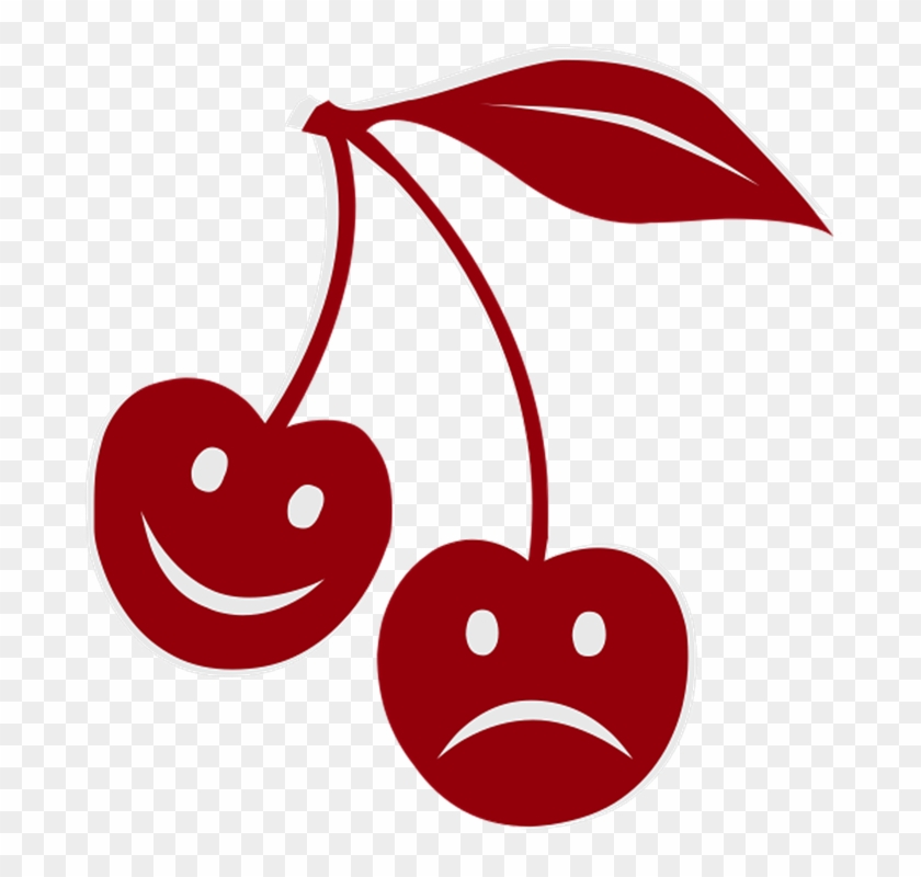 Happy Sad Cherry Feelings Emotions Face Smile - My Cherry Cherries Shirt #74657