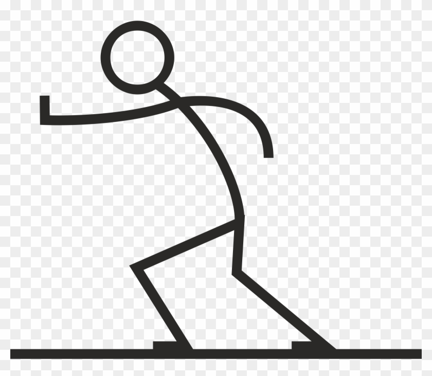 Time To Do A 2d Stick Figure Or Little Better Figure - Stick Figure Png #75870