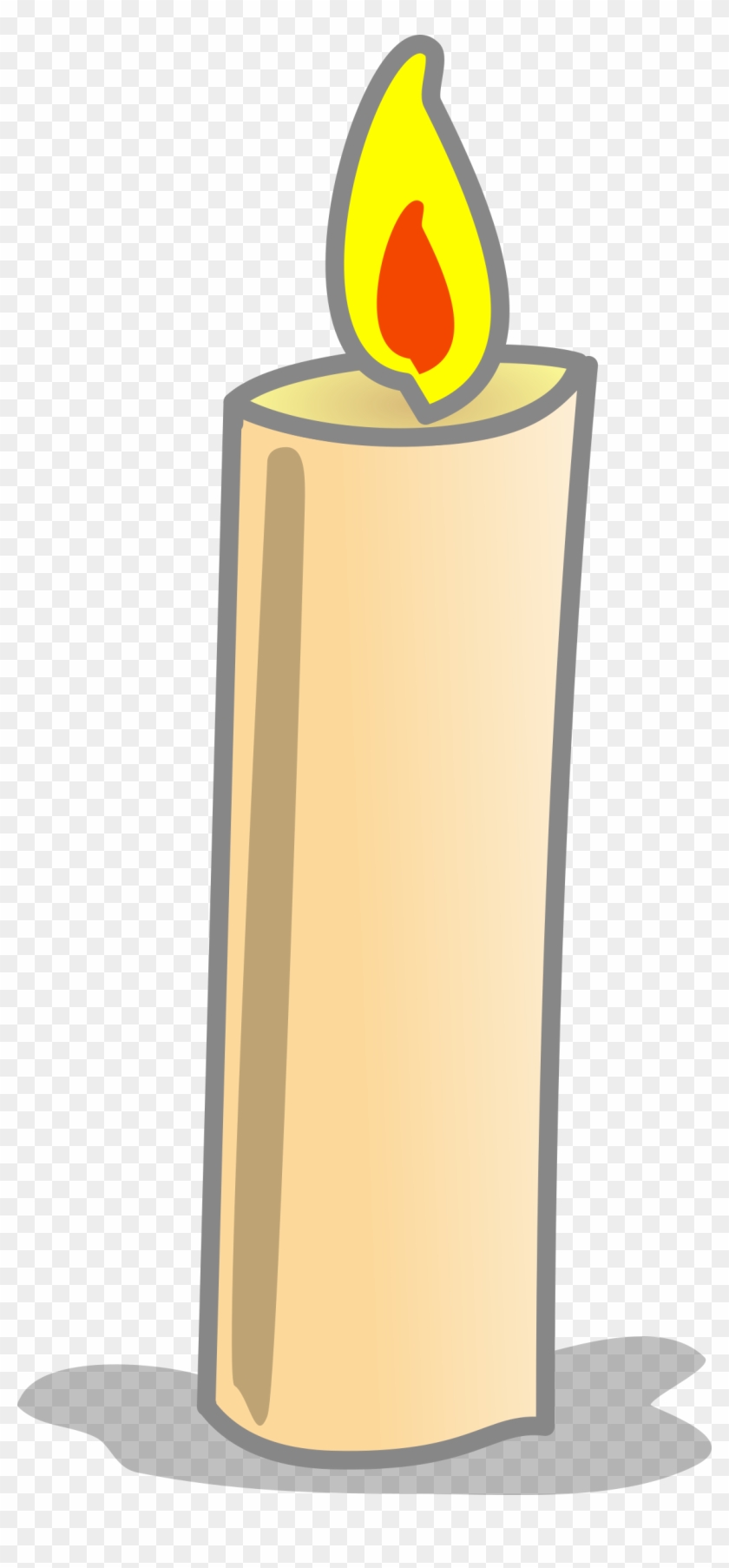 Big Image - Candle Clip Art #76509