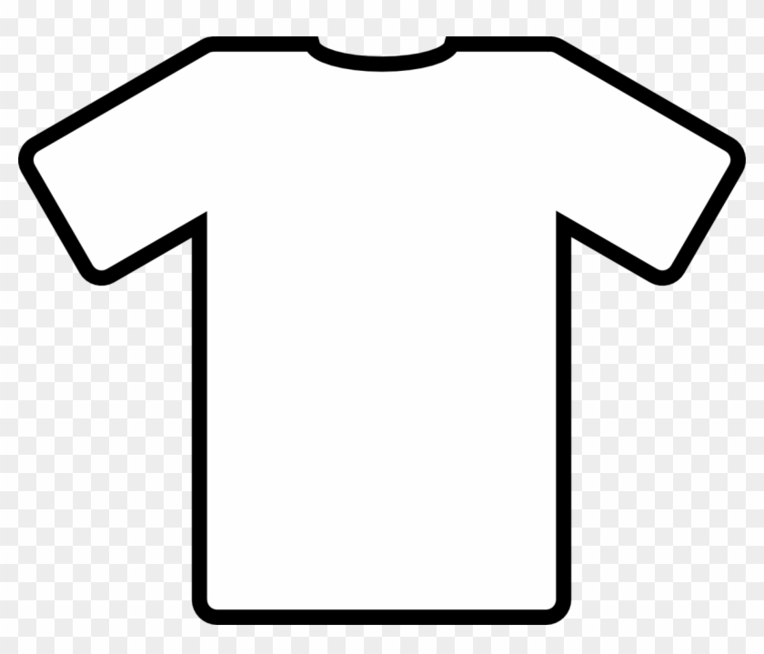 Clipartist - White T Shirt Big #76655