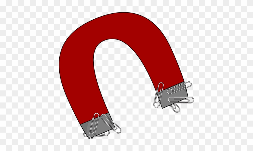 Paperclips Cliparts - Magnet And Paper Clip #76754