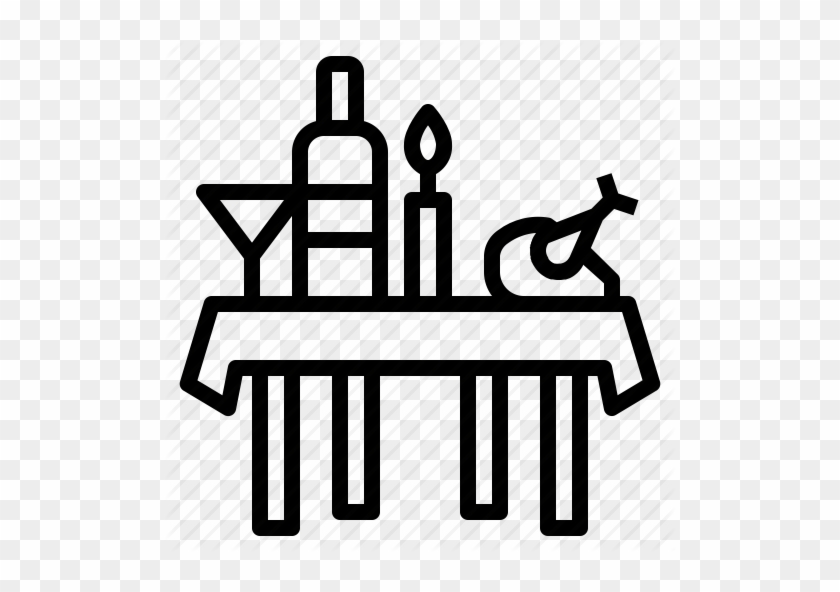 Banquet Clipart Meal - Banquet Icon #421118