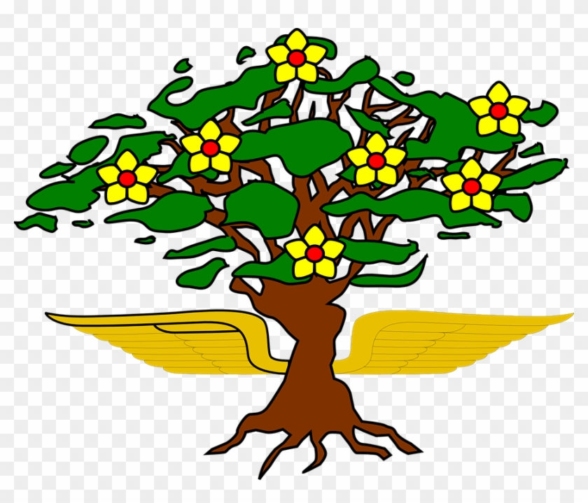 Tree Roots Cliparts 10, Buy Clip Art - Heraldry #421345