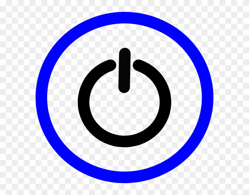Blue And Black Power Svg - Blue #421431