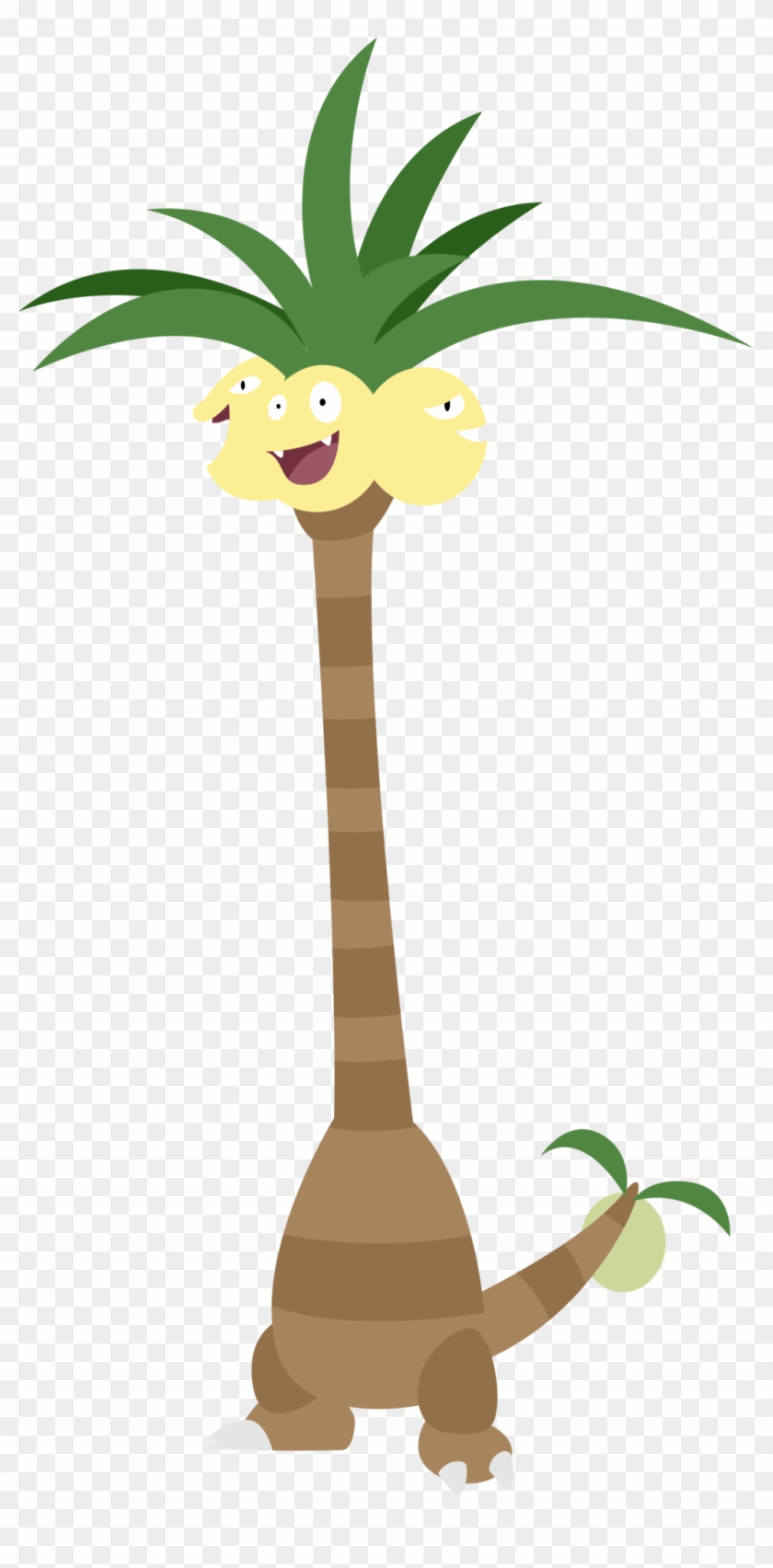 Alolan Exeggutor By Alexalan Alolan Exeggutor By Alexalan - Alolan Exeggutor Phone Background #421463