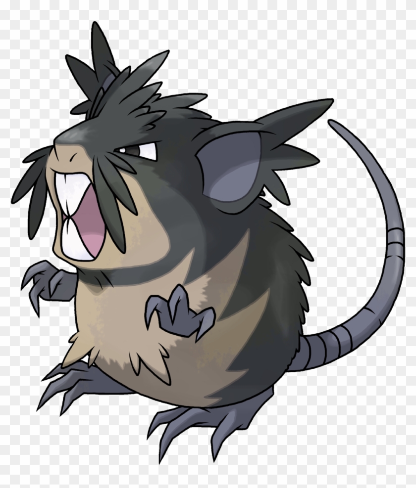 Skull-ravens 38 6 Raticate Alola Form By Maniraptavia - Pokemon Mega Raticate Alola #421566